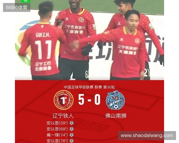 上演帽子戏法，辽宁铁人球员安以恩当选中甲第30轮最佳球员